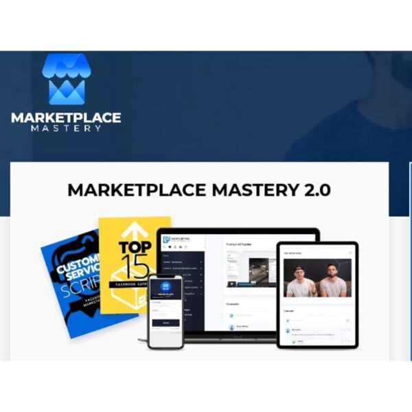 Dropshipping University - Marketplace Mastery 2.0 by Tom Cormier