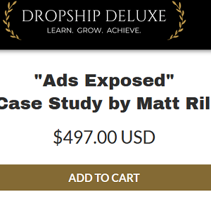 Ads Exposed Case Study 2021 by Matt Riley