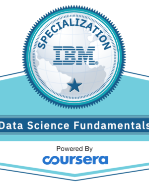 Data Science Fundamentals with Python & SQL Specialization