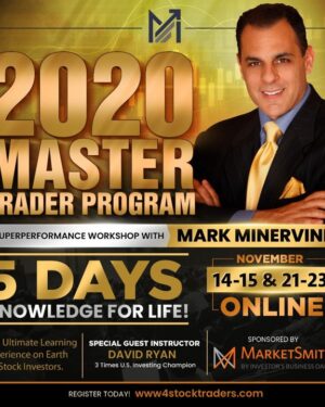 5-Day Master Trader Program ONLINE EVENT by Mark Minervini 2020