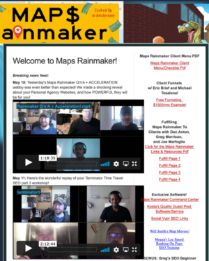 Maps Rainmaker 2021 - OMG Machines
