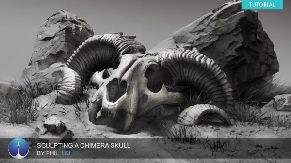 Sculpting a Chimera Skull Phil Liu