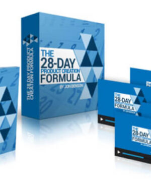 Jon Benson - The 28 Day Product Creation Formula