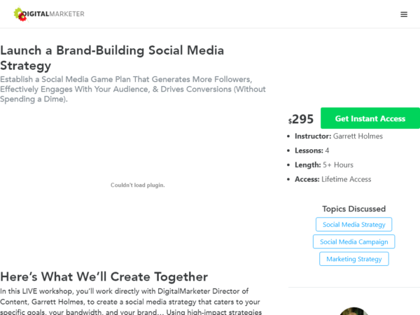 Launch a Brand-Building Social Media Strategy – DigitalMarketer