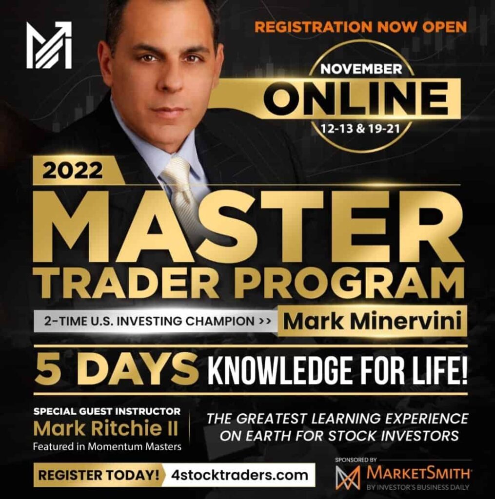 Mark Minervini – Master Trader Program 2022 Premium