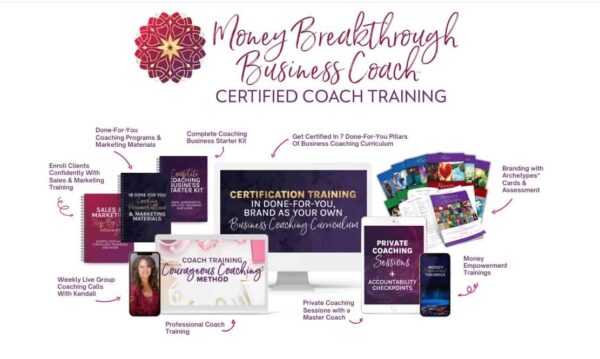 Kendall SummerHawk's - Money Breakthrough Method Certified Coach Training