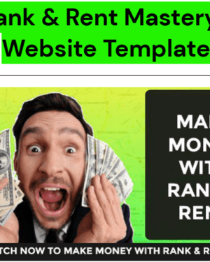 William Jones – Rank & Rent Mastery + Website Template