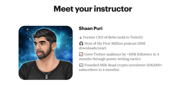 Shaan Puri – Become 2x Better at Writing in 8 Days – Power Writing