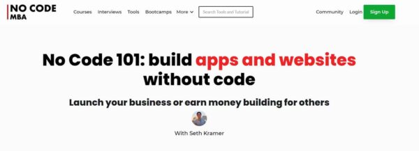 Seth Kramer - No Code MBA Course