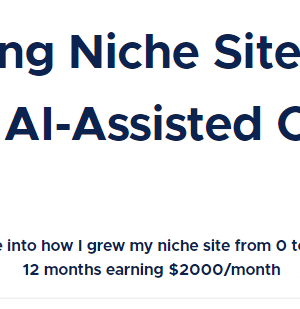 Scaling Niche Site with SEO & AI-Assisted Content