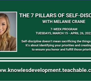 7 Pillars of Self-Discipline by Melanie Crane