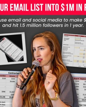 Turn Your Email List Into $1mil by Codie Sanchez