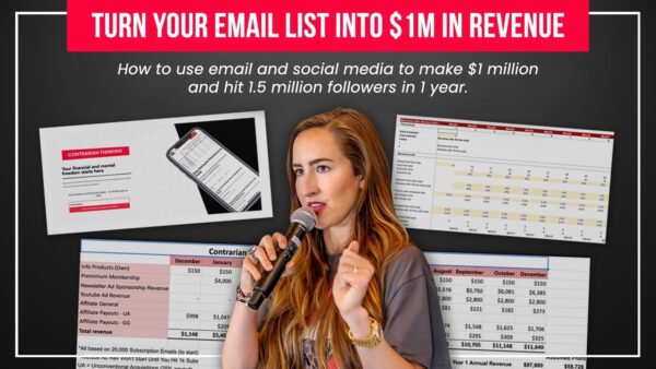 Turn Your Email List Into $1mil by Codie Sanchez