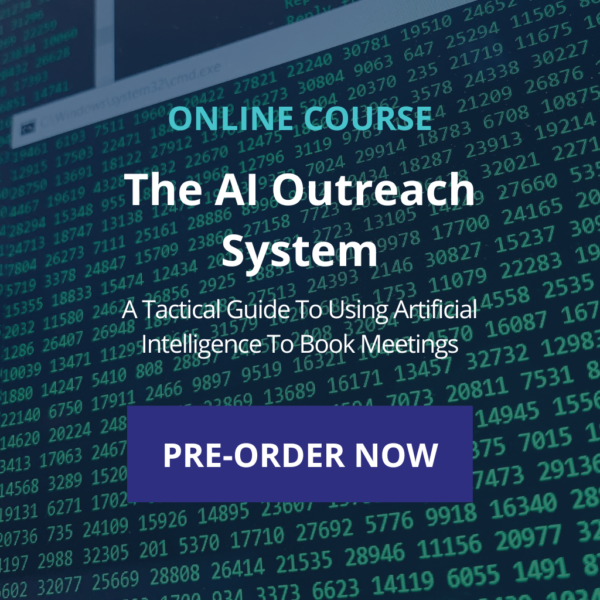 Thibaut Souyris – The AI Outreach System: A Tactical Guide To Using Artificial Intelligence To Book Meetings