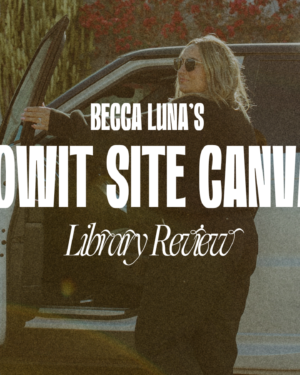 Becca Luna – Showit Site Canvas Library