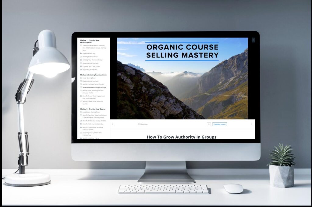 Carl Parnell – Organic Course Selling Mastery