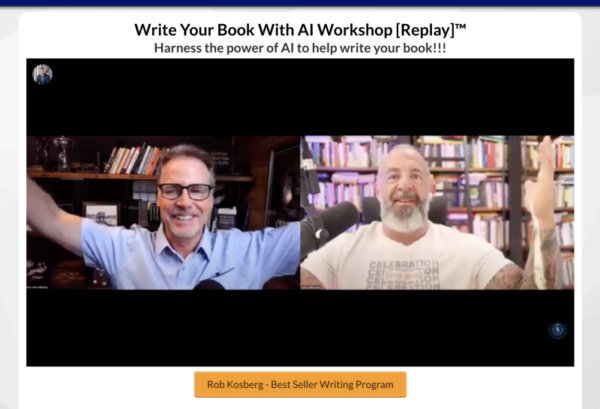 Rob Kosberg – Best Seller Writing Program