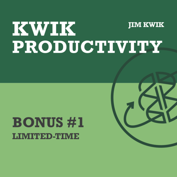 Jim Kwik – Kwik Productivity