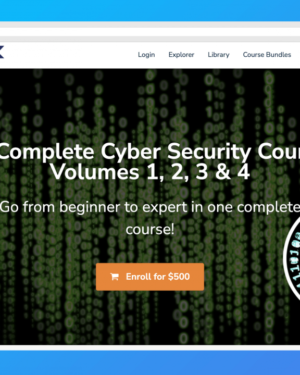 Station X – The Complete Cyber Security Course! – Volumes 1, 2, 3 & 4