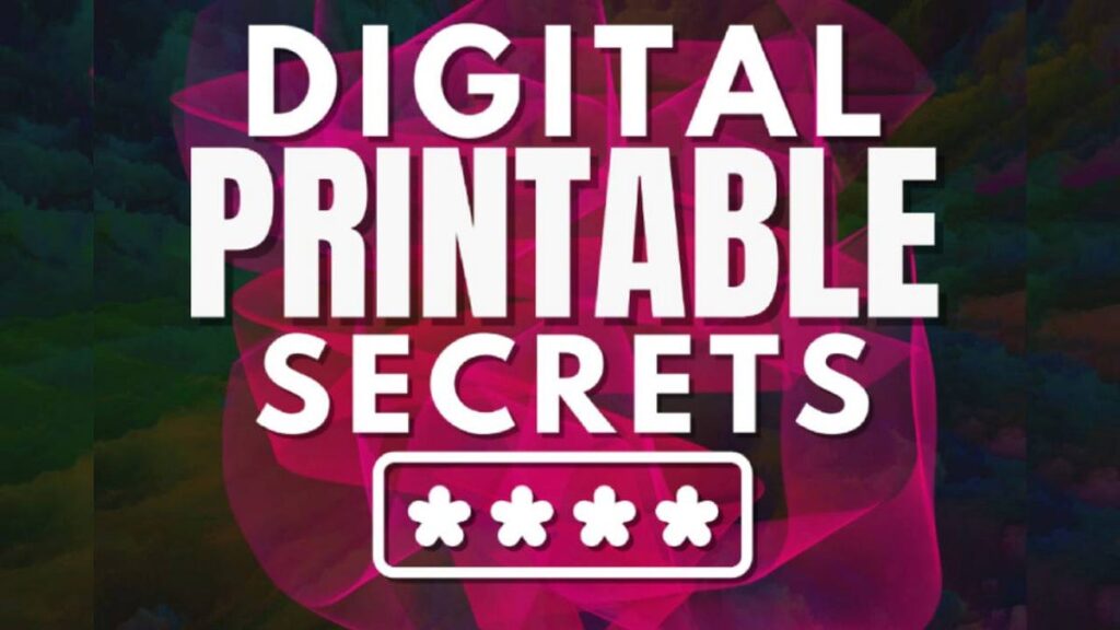 Ben Adkins – Digital Printable Secrets