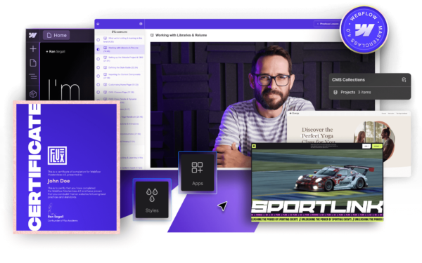 Flux Academy – The Webflow Masterclass 4.0 PRO