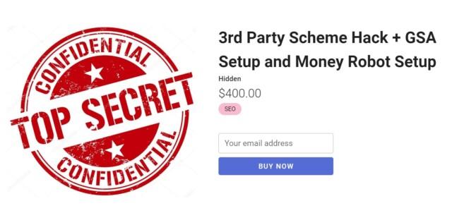 Holly Starks – 3rd Party Scheme Hack + GSA Setup & Money Robot Setup