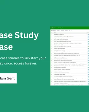 SEO Case Study Database 2023 – Identify and validate opportunities in minutes