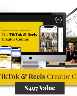 One Peak Creative Agency – The Tiktok and Reels Creator Course