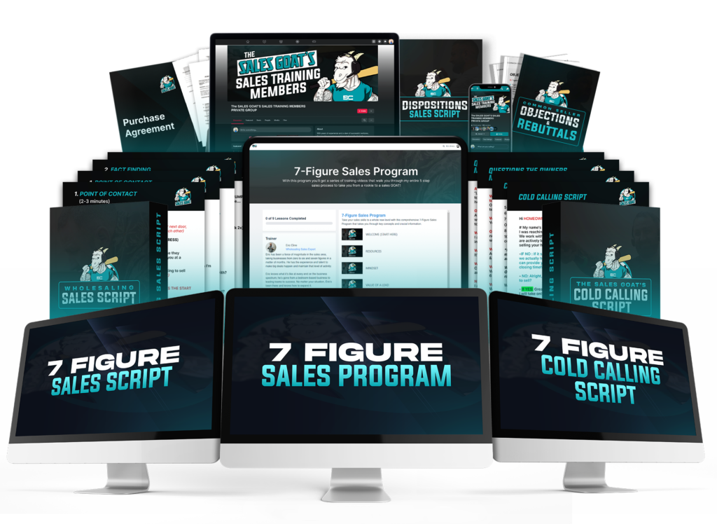 Eric Cline – 7 Figure Sales Program Bundle
