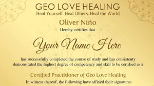 Oliver Nino – The Geo Love Healing Certification Program (Level 1)